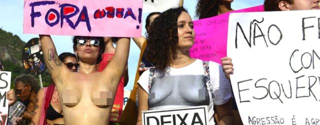 Brazilians-protest